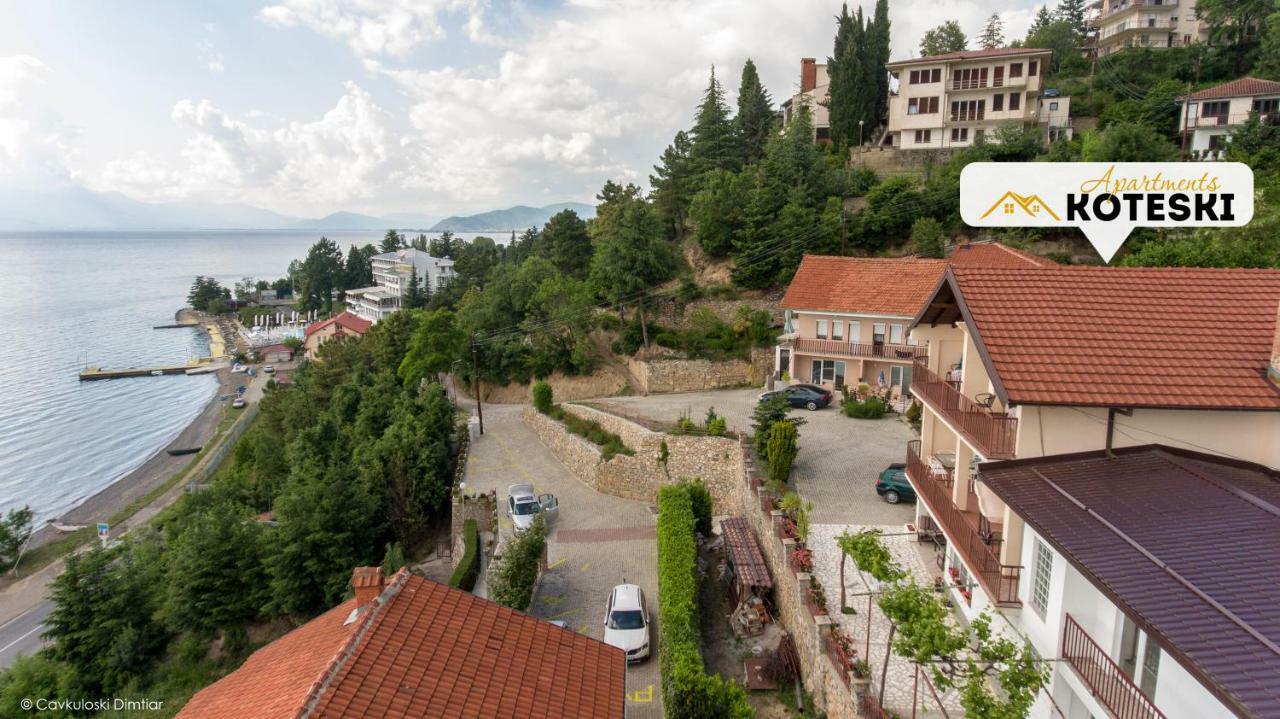 Apartments Koteski Ohrid Exterior foto